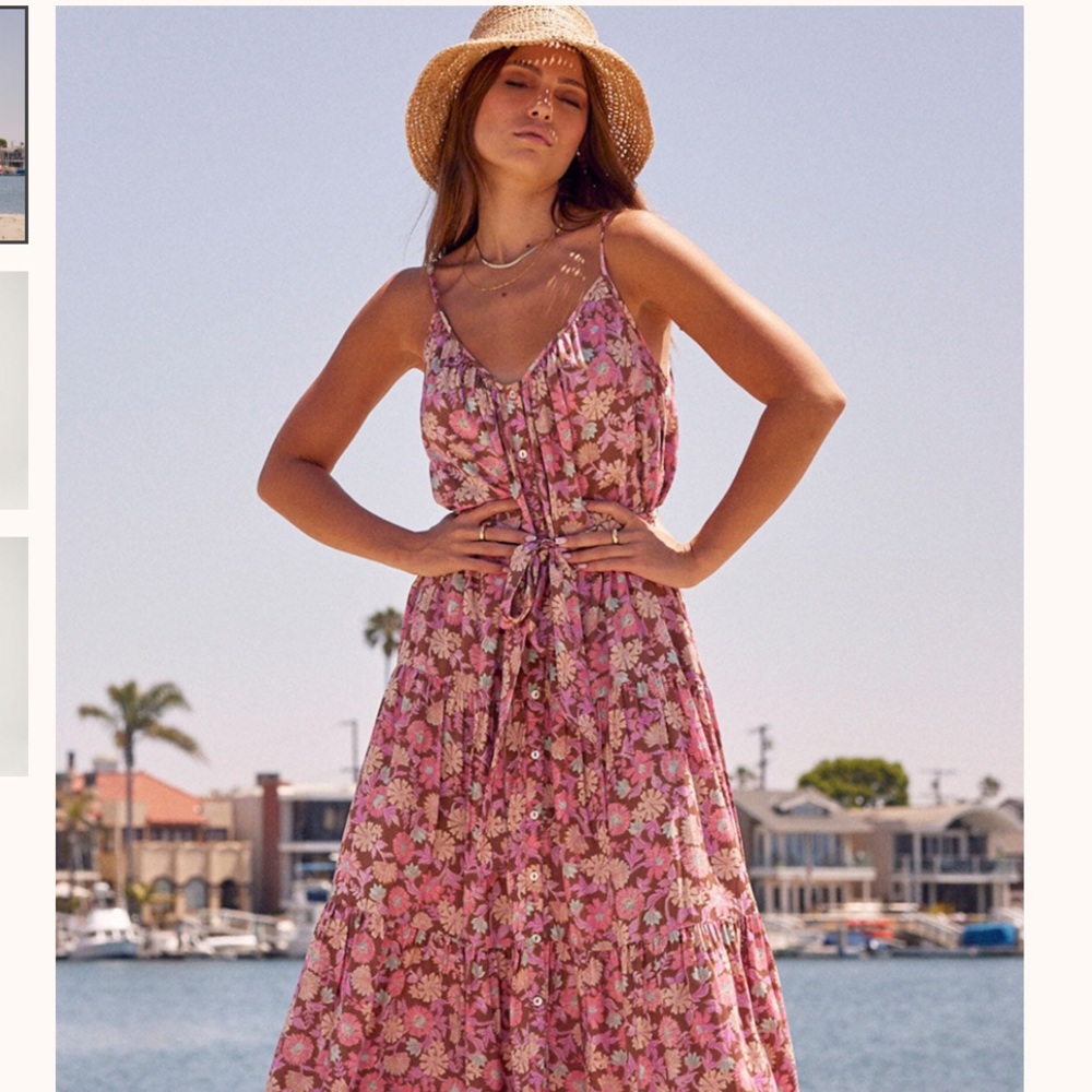 Saltwater LUXE floral Maxi Dress